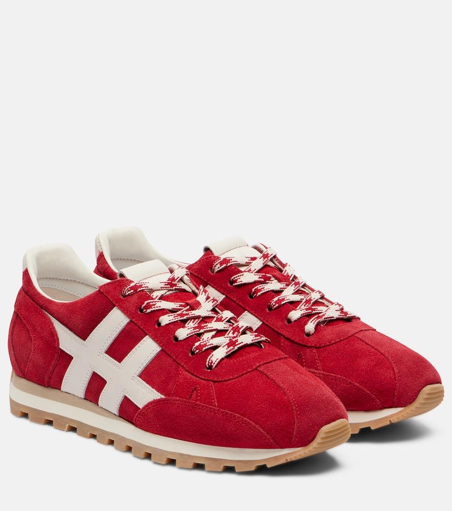 hogan 86er suede sneakers