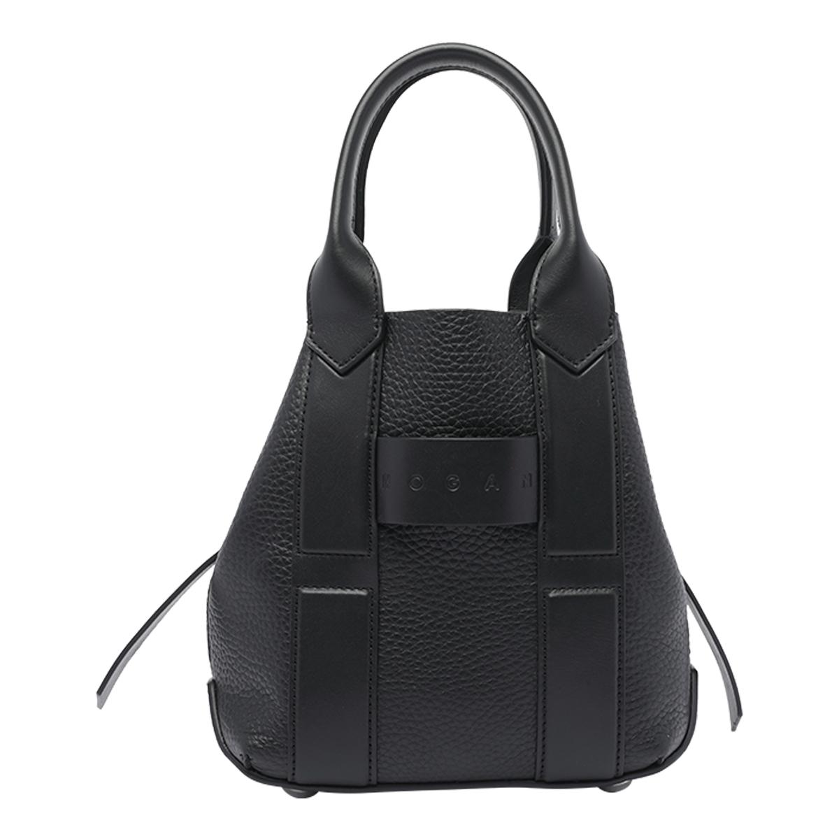 hogan bags black calf leather - women