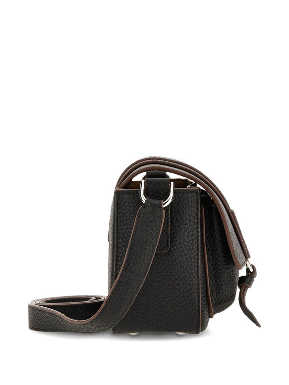 hogan bags black calfskin - women