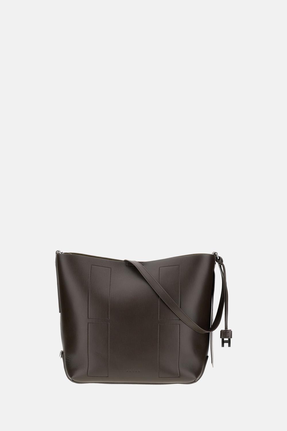 hogan bags brown calf leather - women