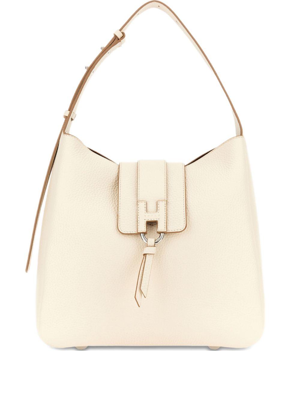 hogan bags white calfskin - women