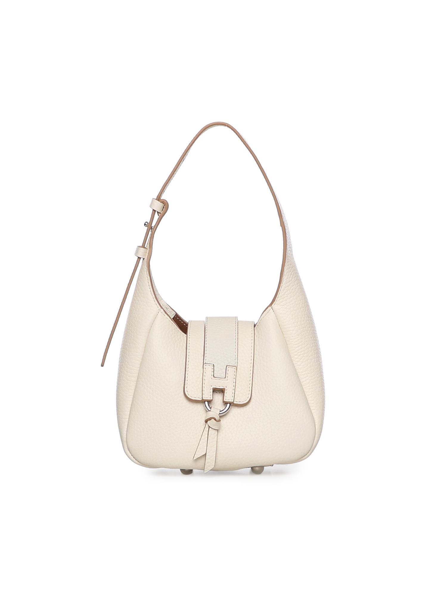 hogan bags white calfskin - women