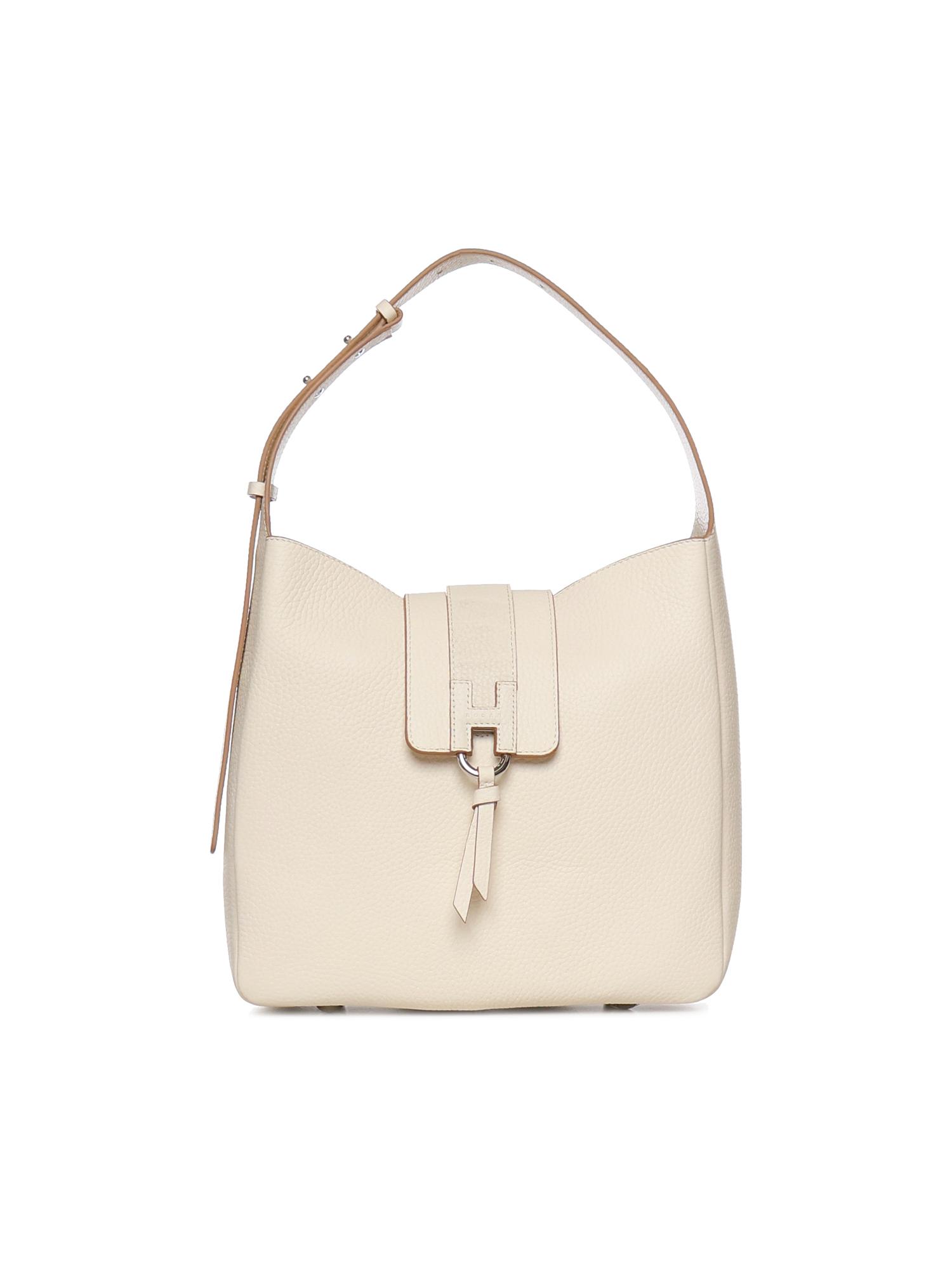 hogan bags white calfskin - women