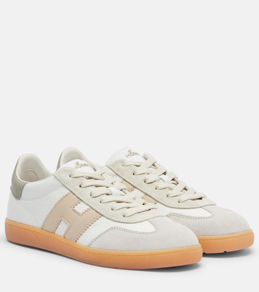hogan cool allacciato h suede sneakers
