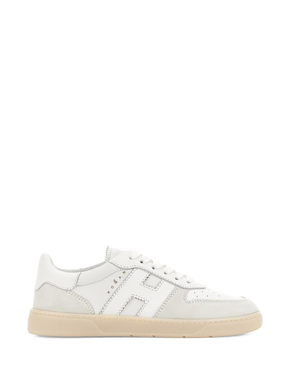 hogan cool basket leather sneakers