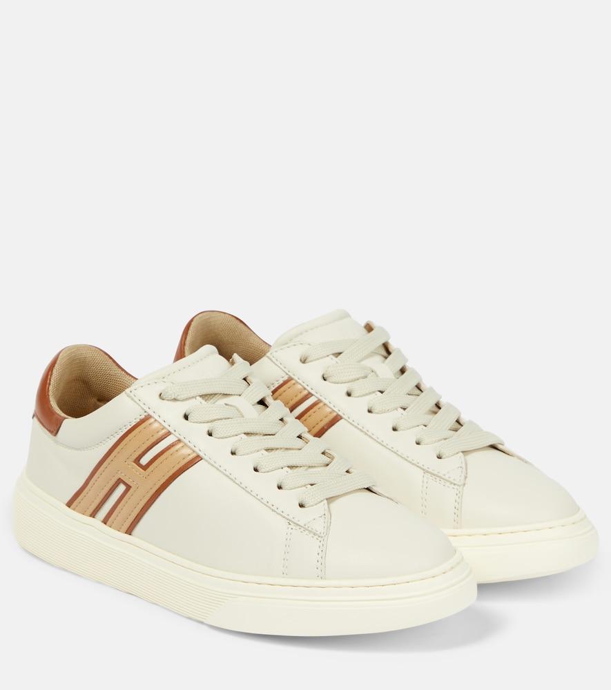 hogan h365 leather sneakers