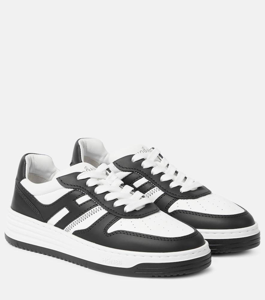 hogan h630 leather sneakers