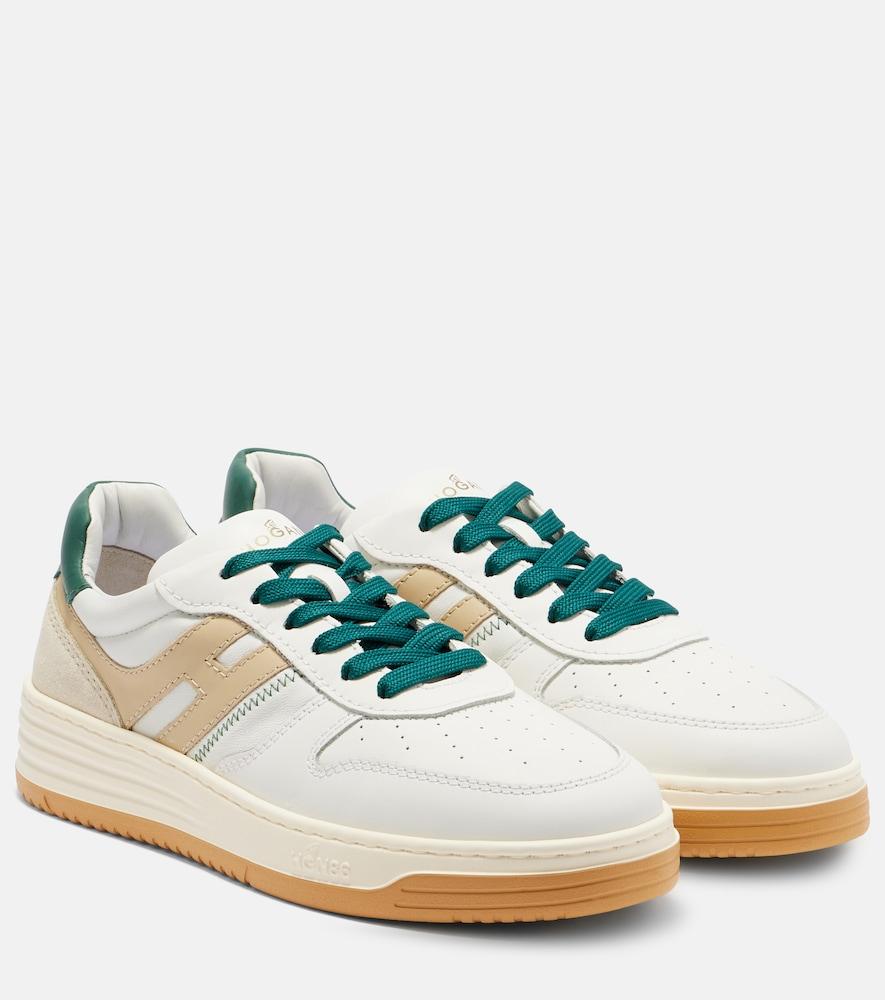 hogan h630 leather sneakers