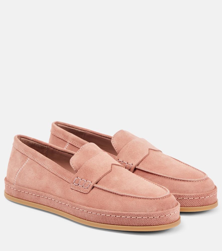 hogan h683 suede loafers