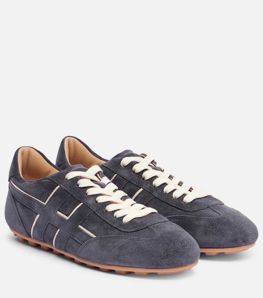 hogan hogan olympia suede sneakers