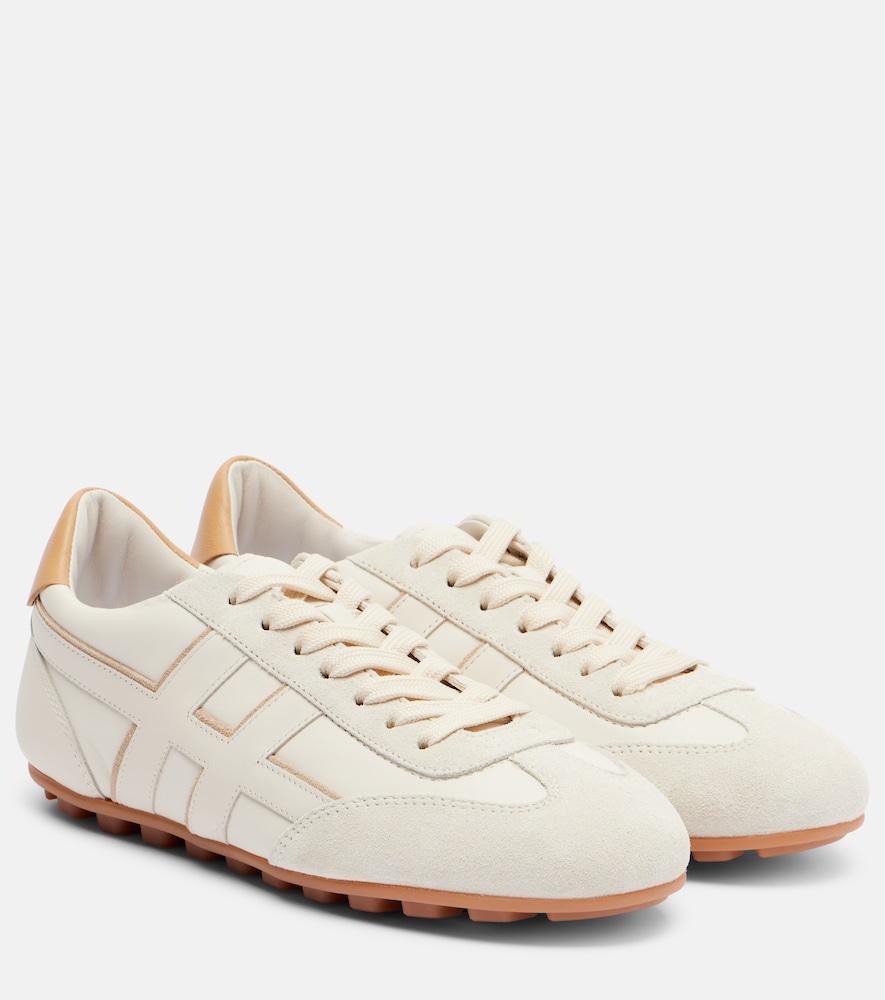 hogan hogan olympia suede sneakers