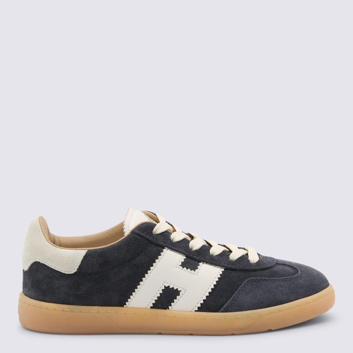 hogan navy leatehr cool sneakers