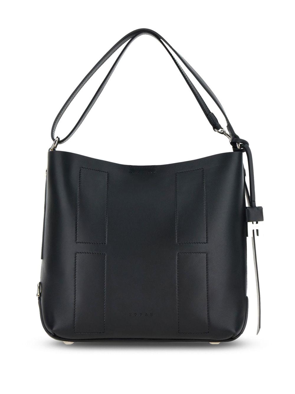 hogan pre bags black furs & skins->leather100.0 % - women