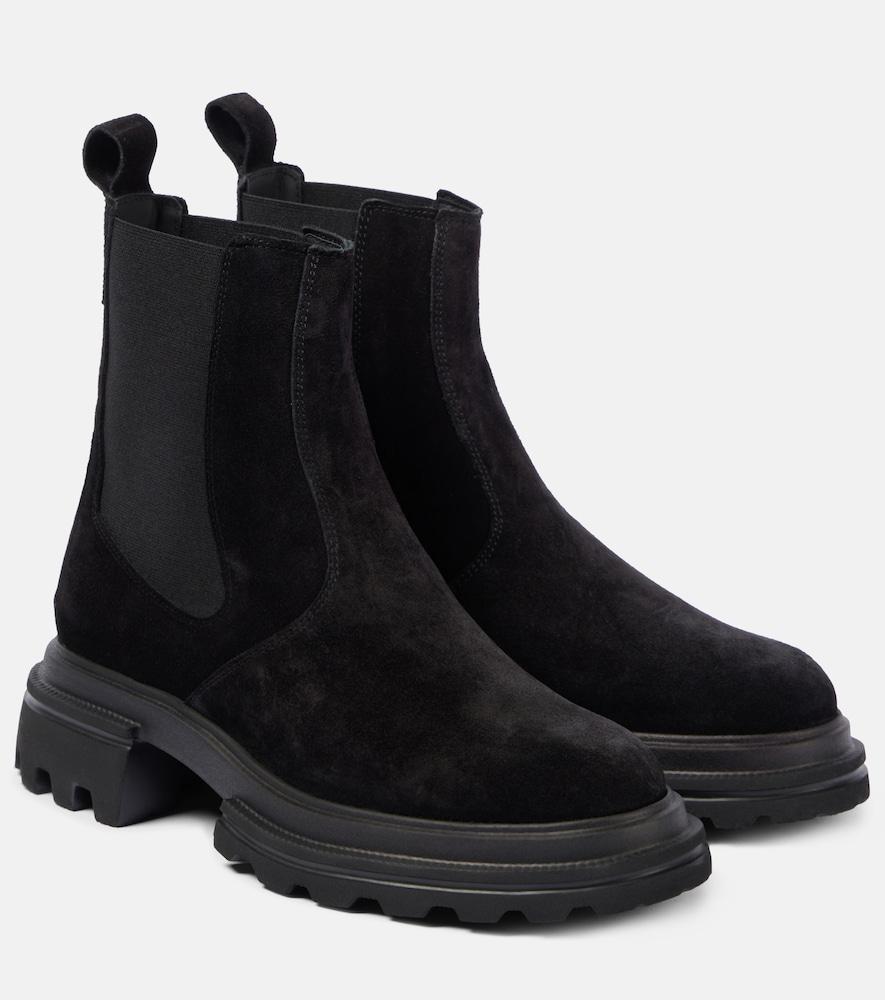 hogan sonia leather chelsea boots