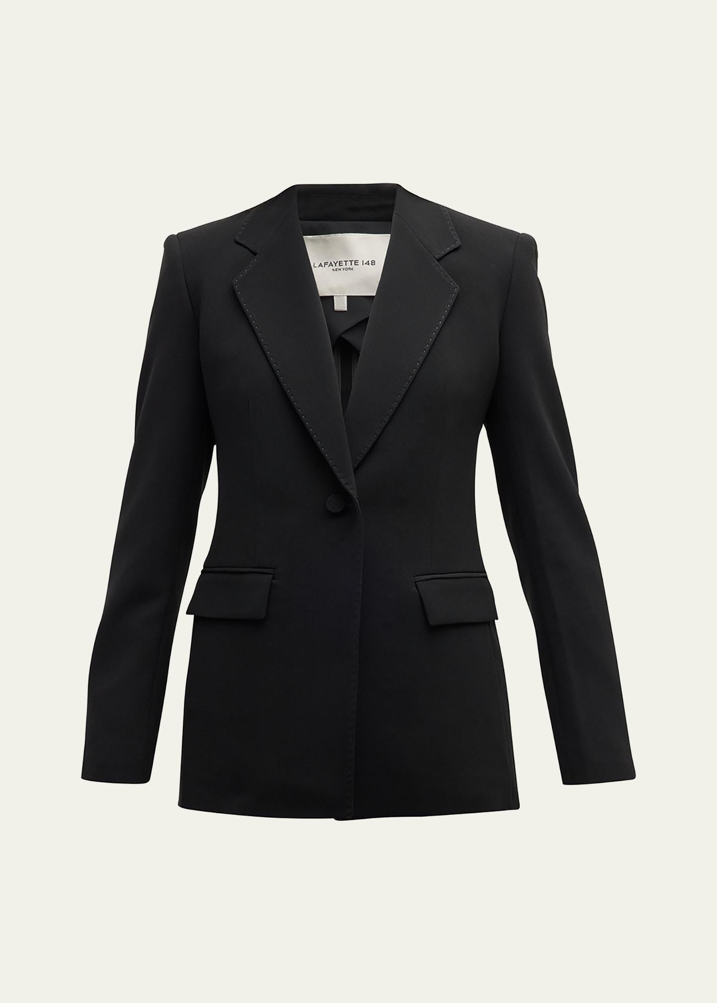 holder single-button jacket