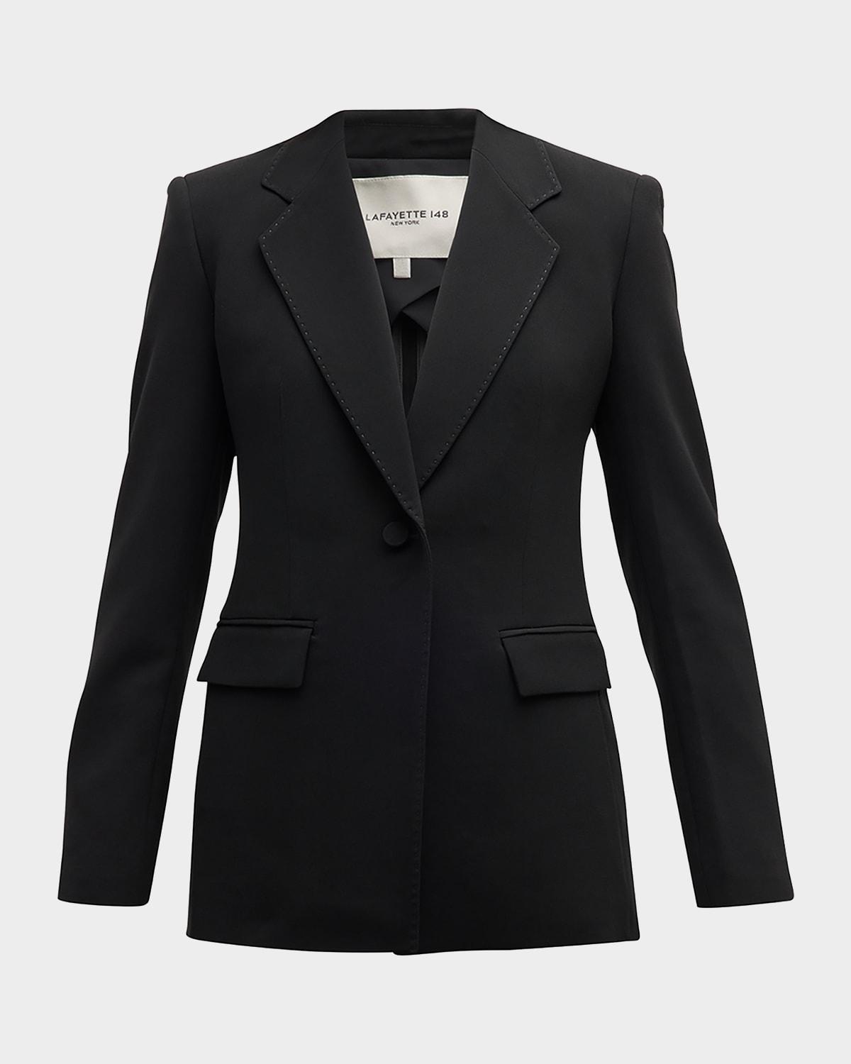 holder single-button jacket