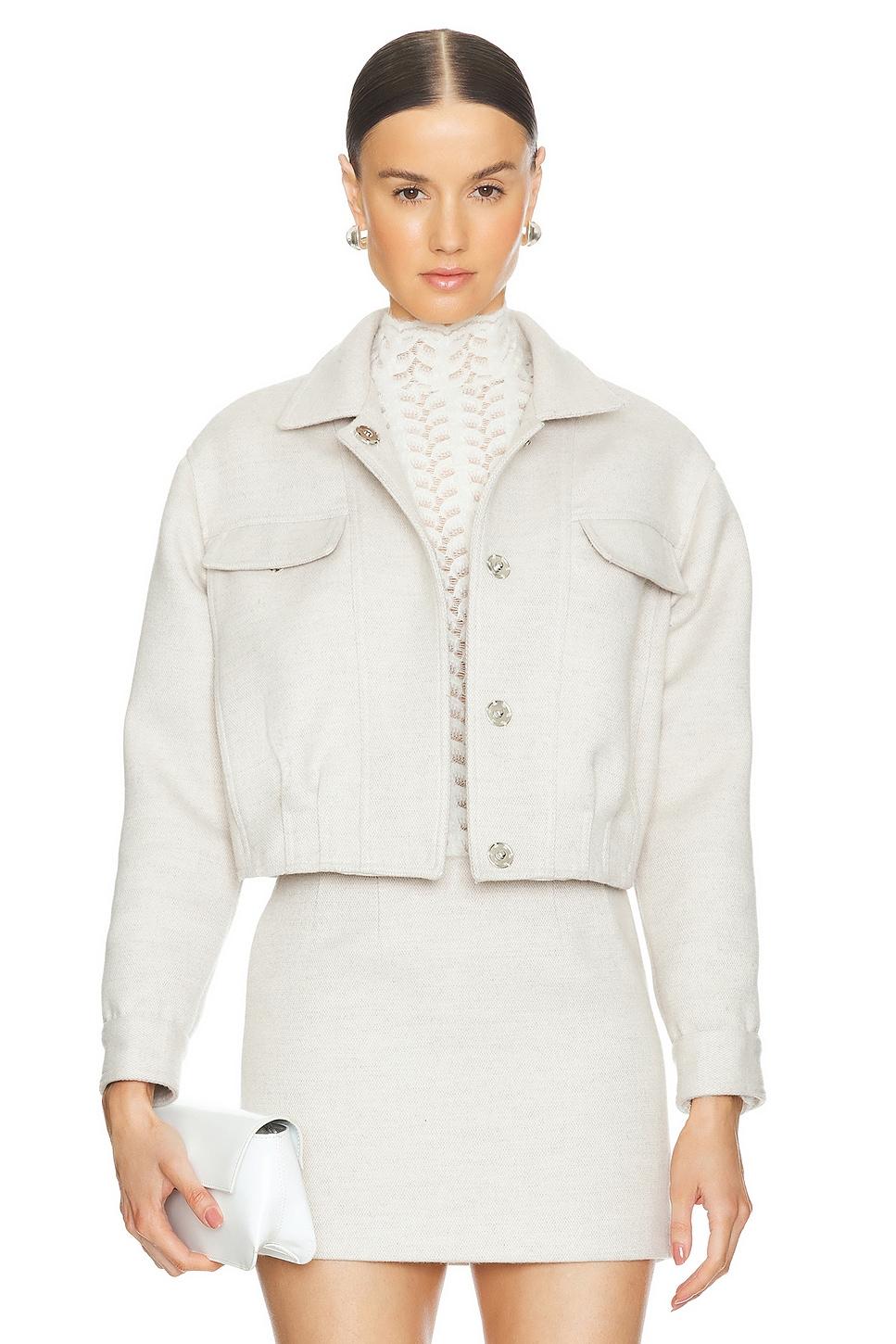 holis cropped pleated jacket