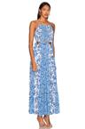 holland tie pleated dress