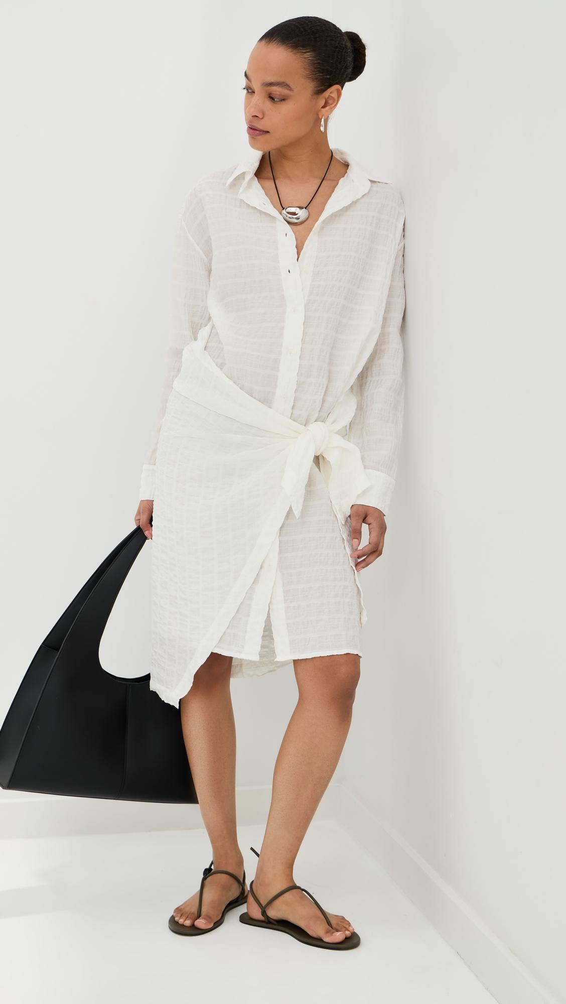 hollis checked dress