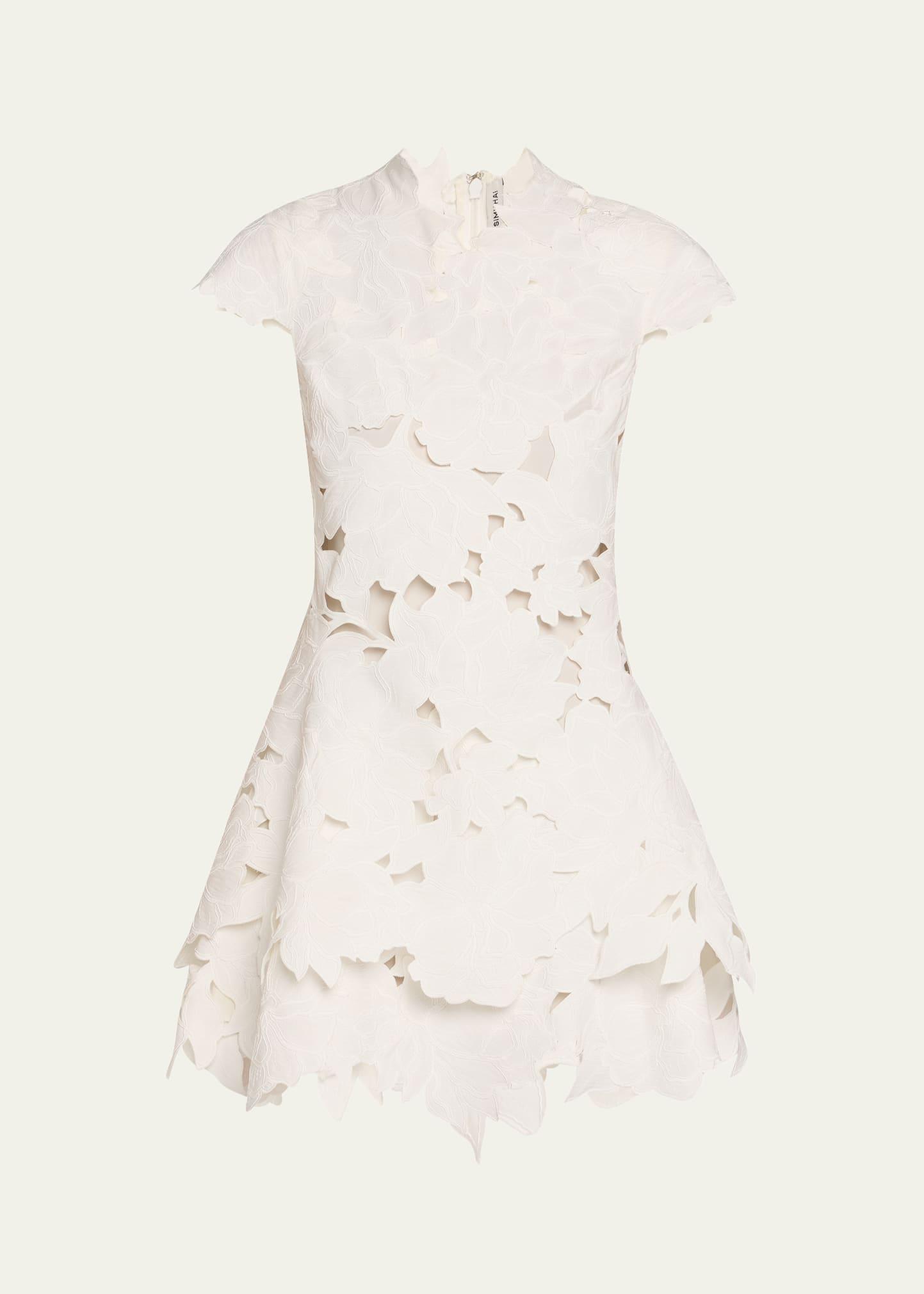 holloway embroidered mini dress