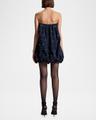 holly embellished bubble mini dress
