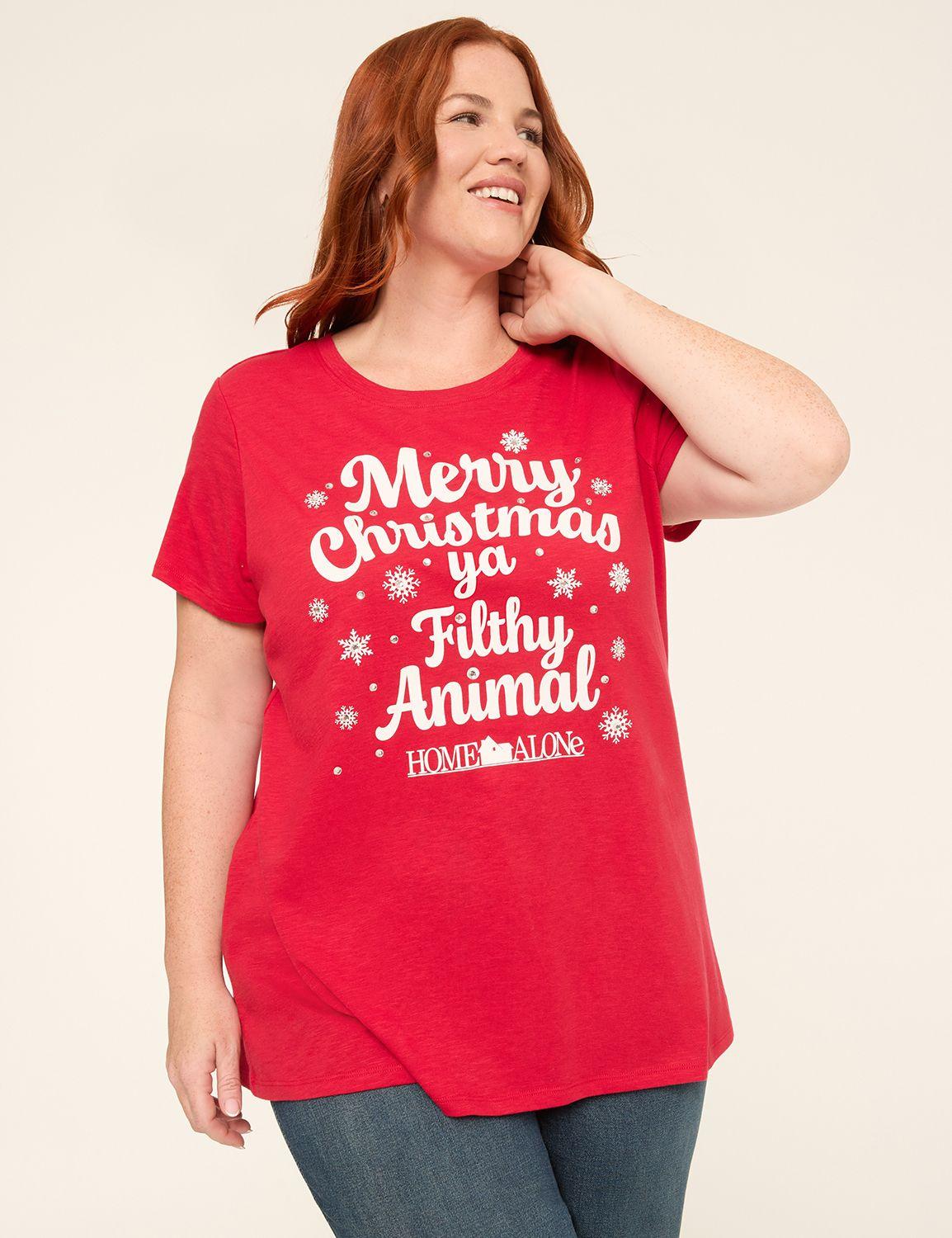 home alone graphic tee