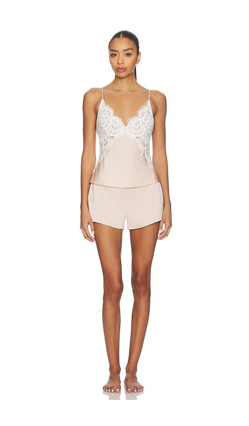 homebodii peyton cami set in blush.