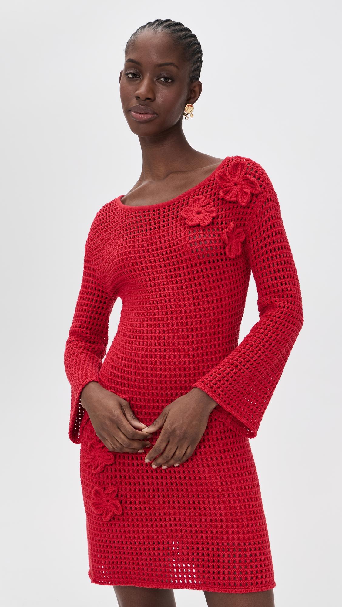 honey sweater mini dress