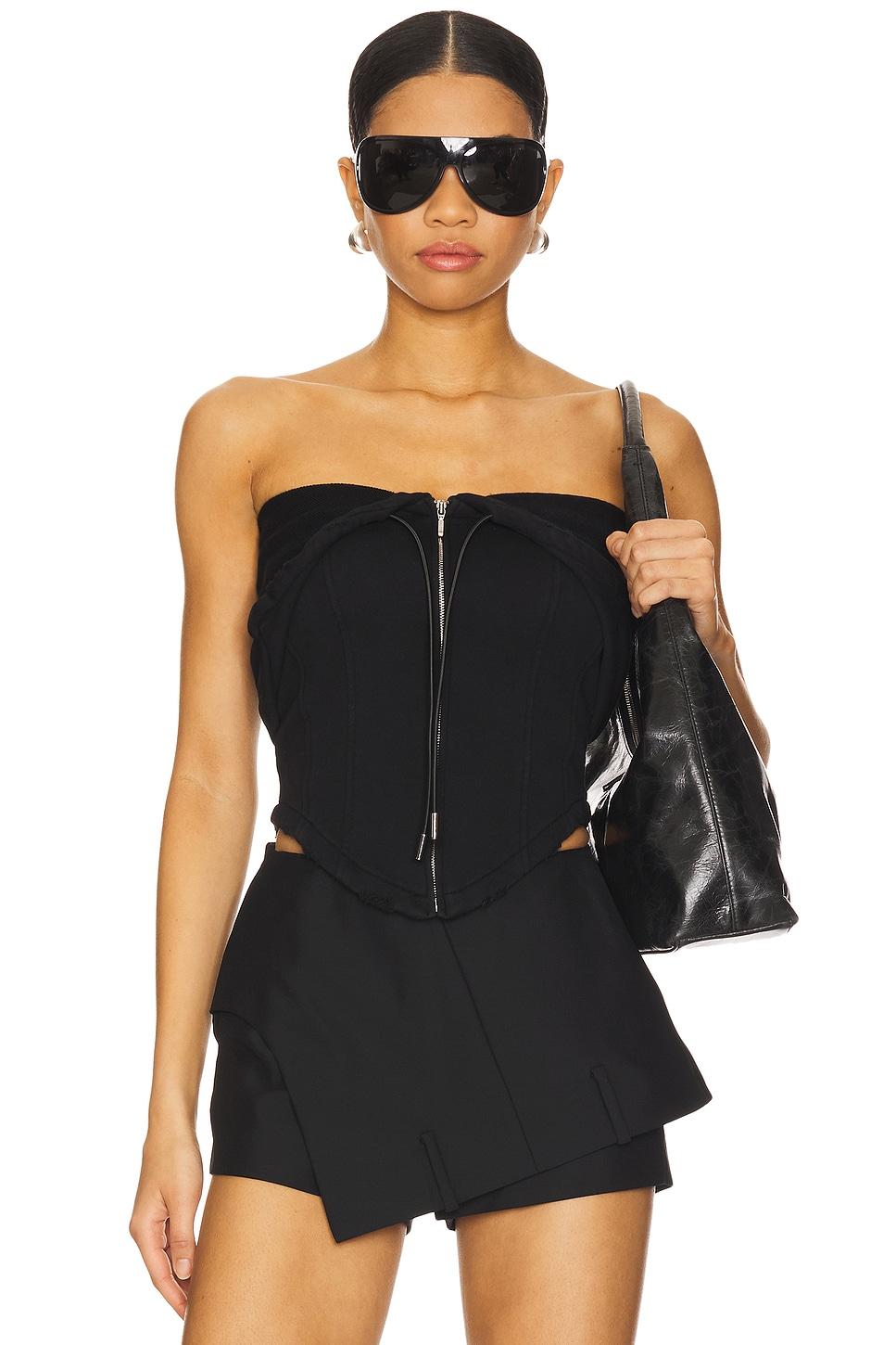 hooded corset