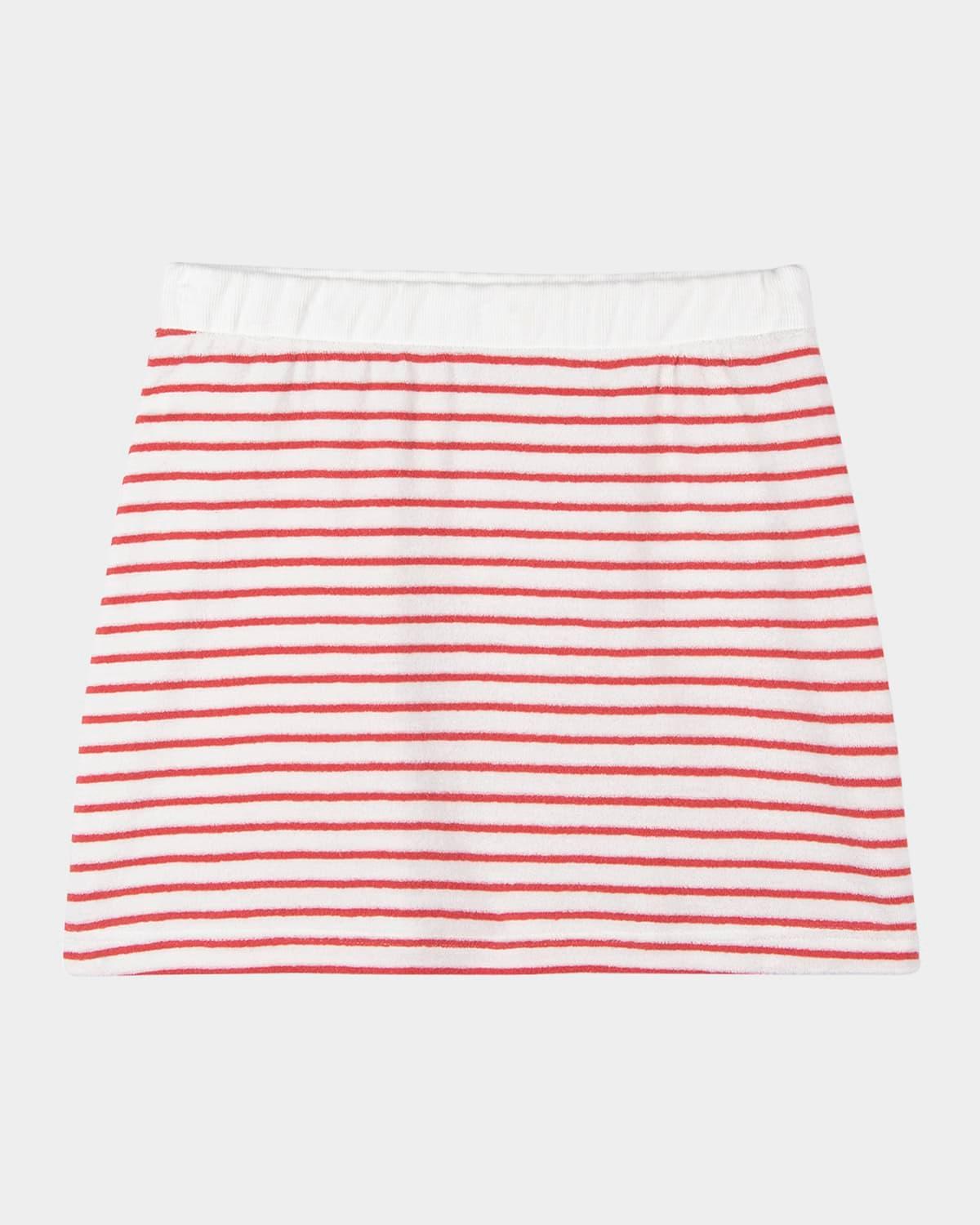 hope striped mini skirt