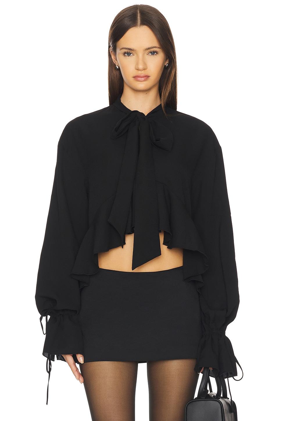 hope tie front blouse