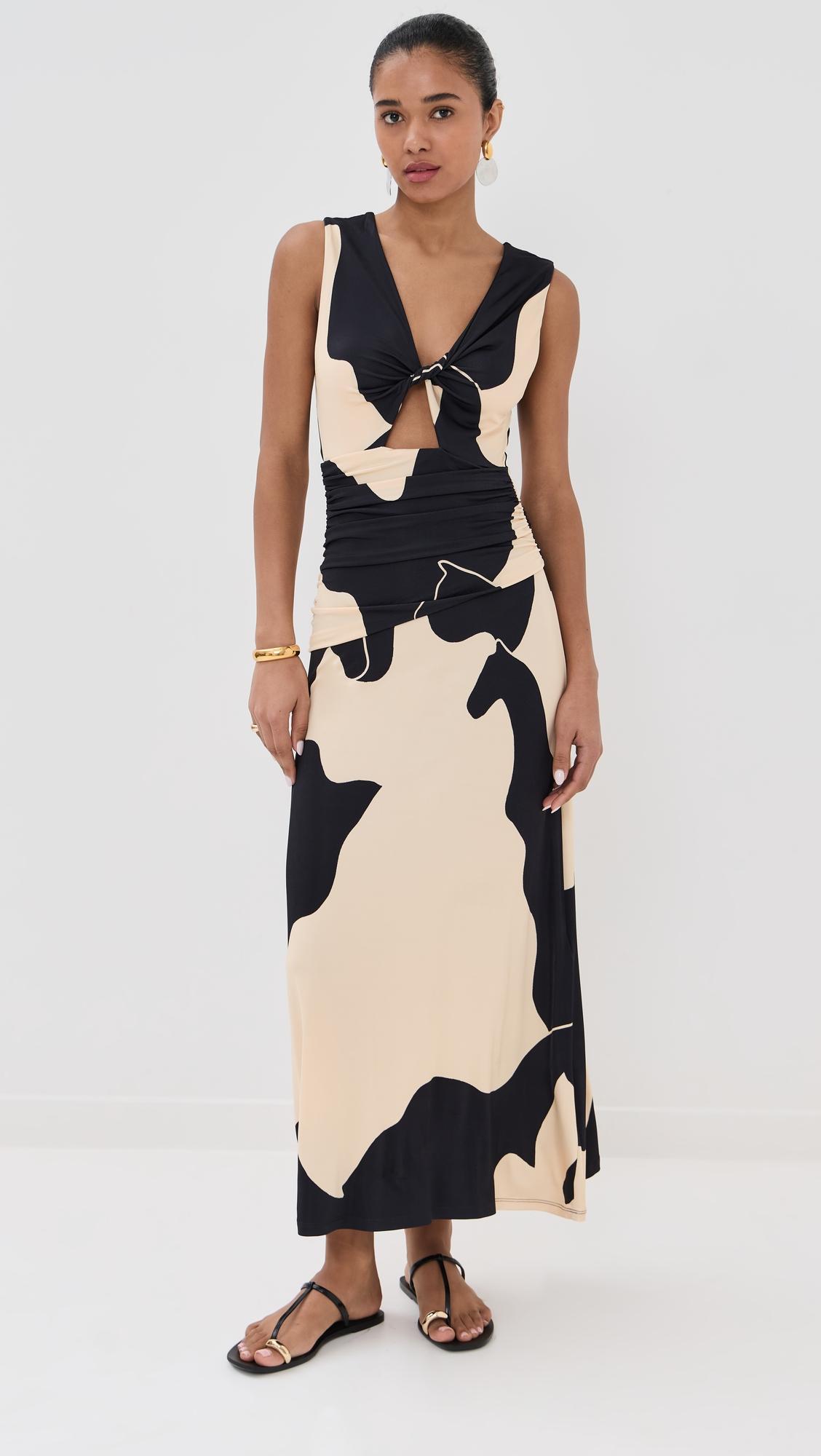 horizonte mistico ankle dress