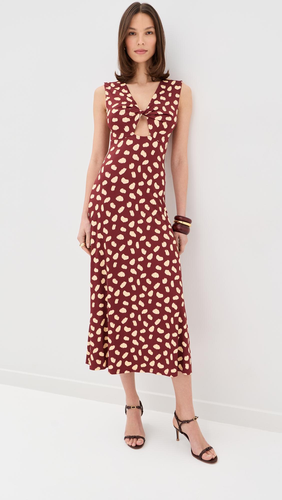 horizonte mstico ankle dress