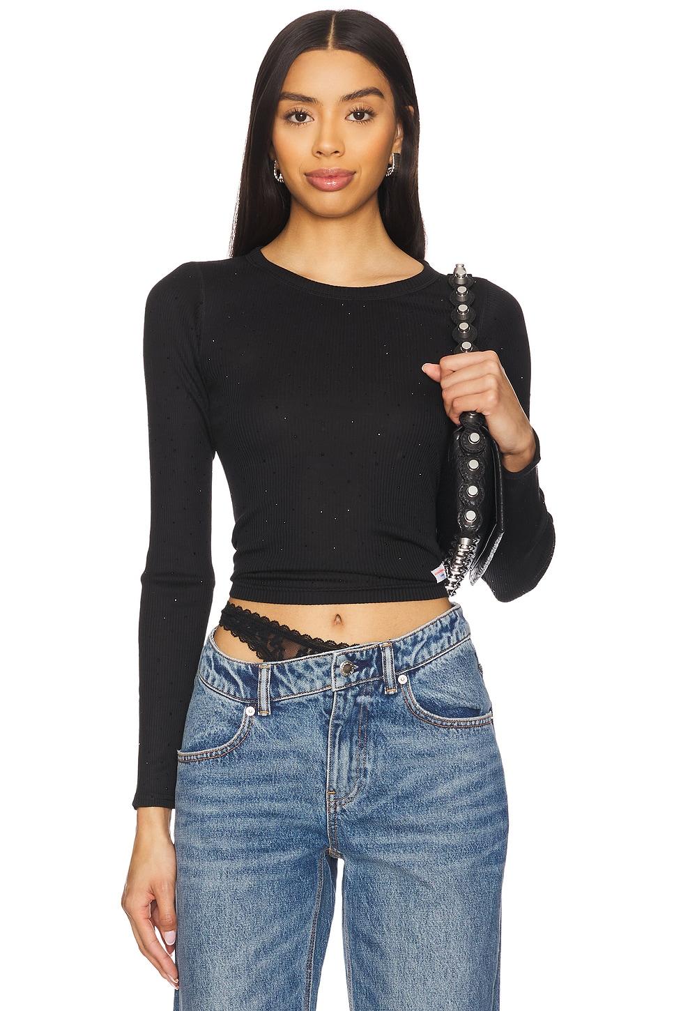 hotfix long sleeve crewneck tee