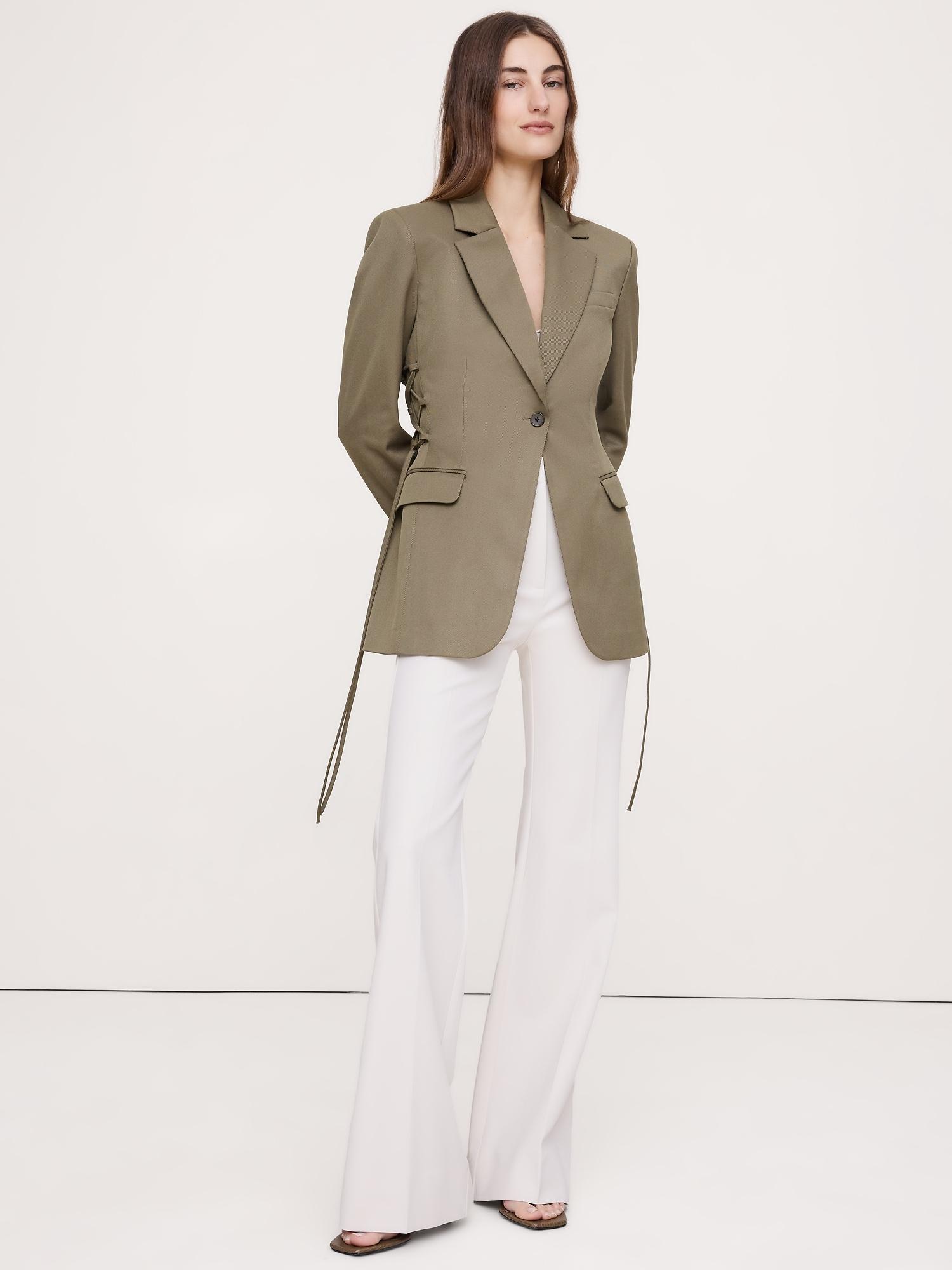 hourglass corset blazer