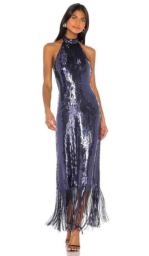 house of harlow 1960 x revolve adina dress in navy.