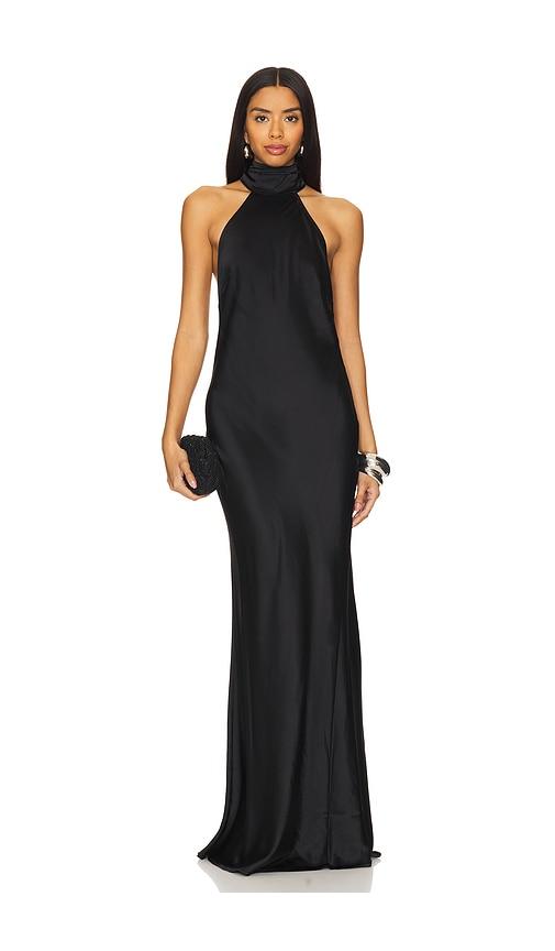 house of harlow 1960 x revolve astra gown in black.