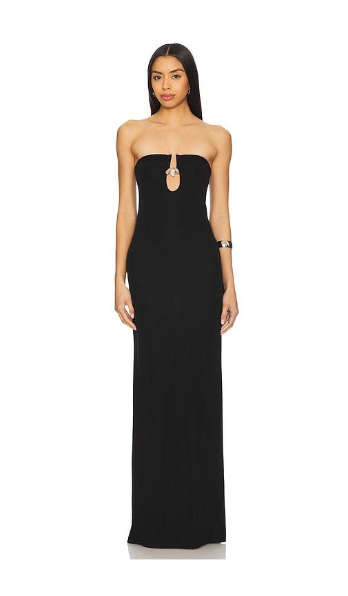 house of harlow 1960 x revolve macie maxi dress in black.