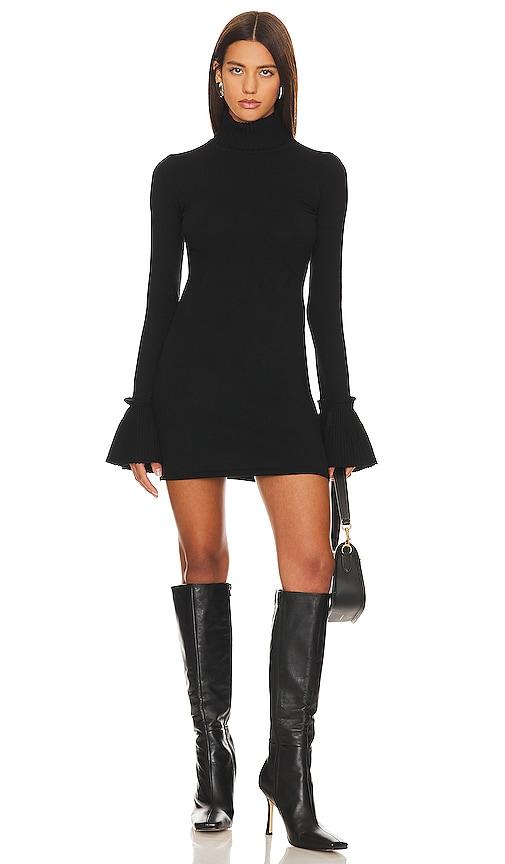 house of harlow 1960 x revolve marni dress in black.