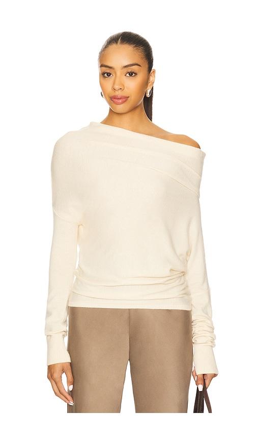 house of harlow 1960 x revolve patricia sweater in beige.