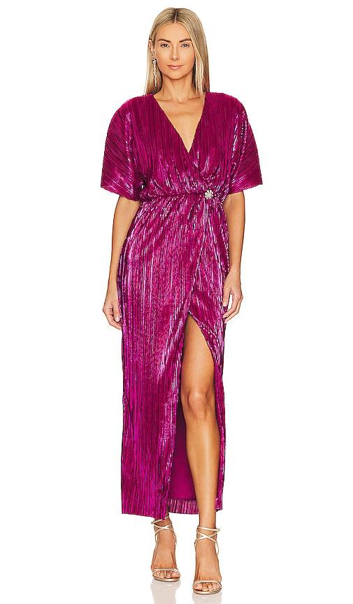 house of harlow 1960 x revolve sabrina dress in fuchsia.