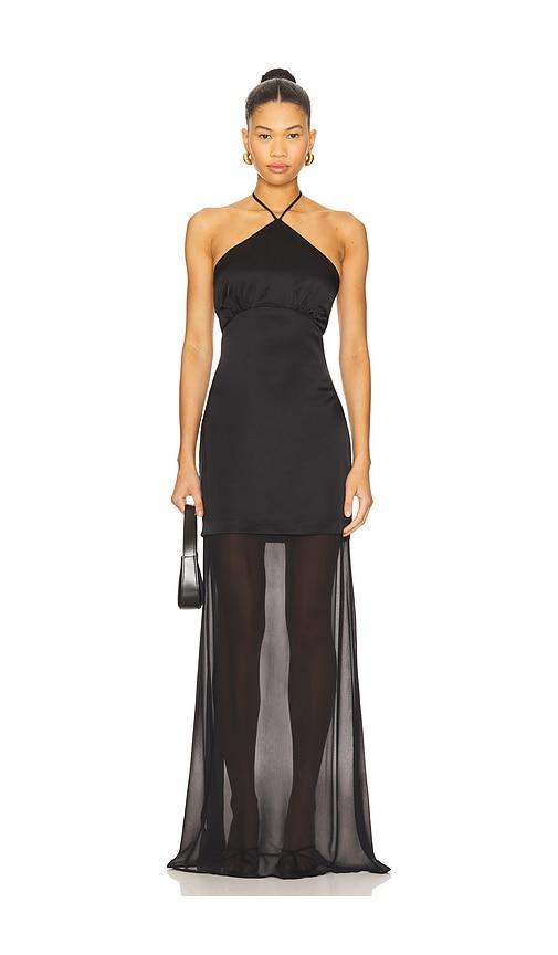 house of harlow 1960 x revolve taylor gown in black.