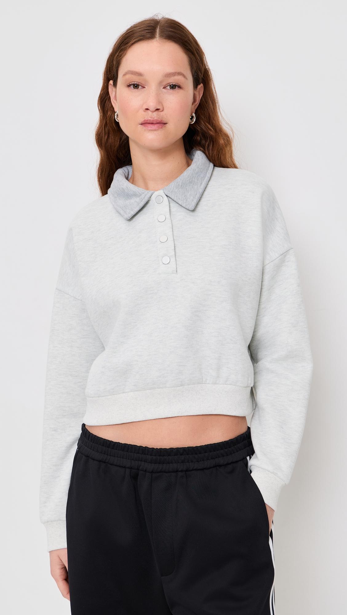 housewife collared sweatshirt