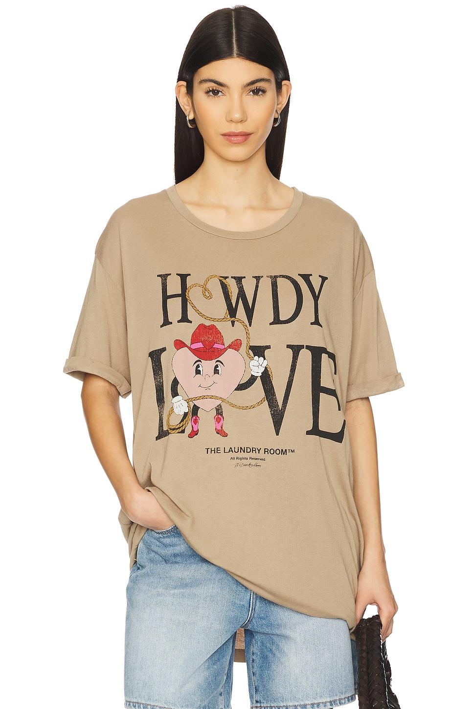 howdy love oversized tee