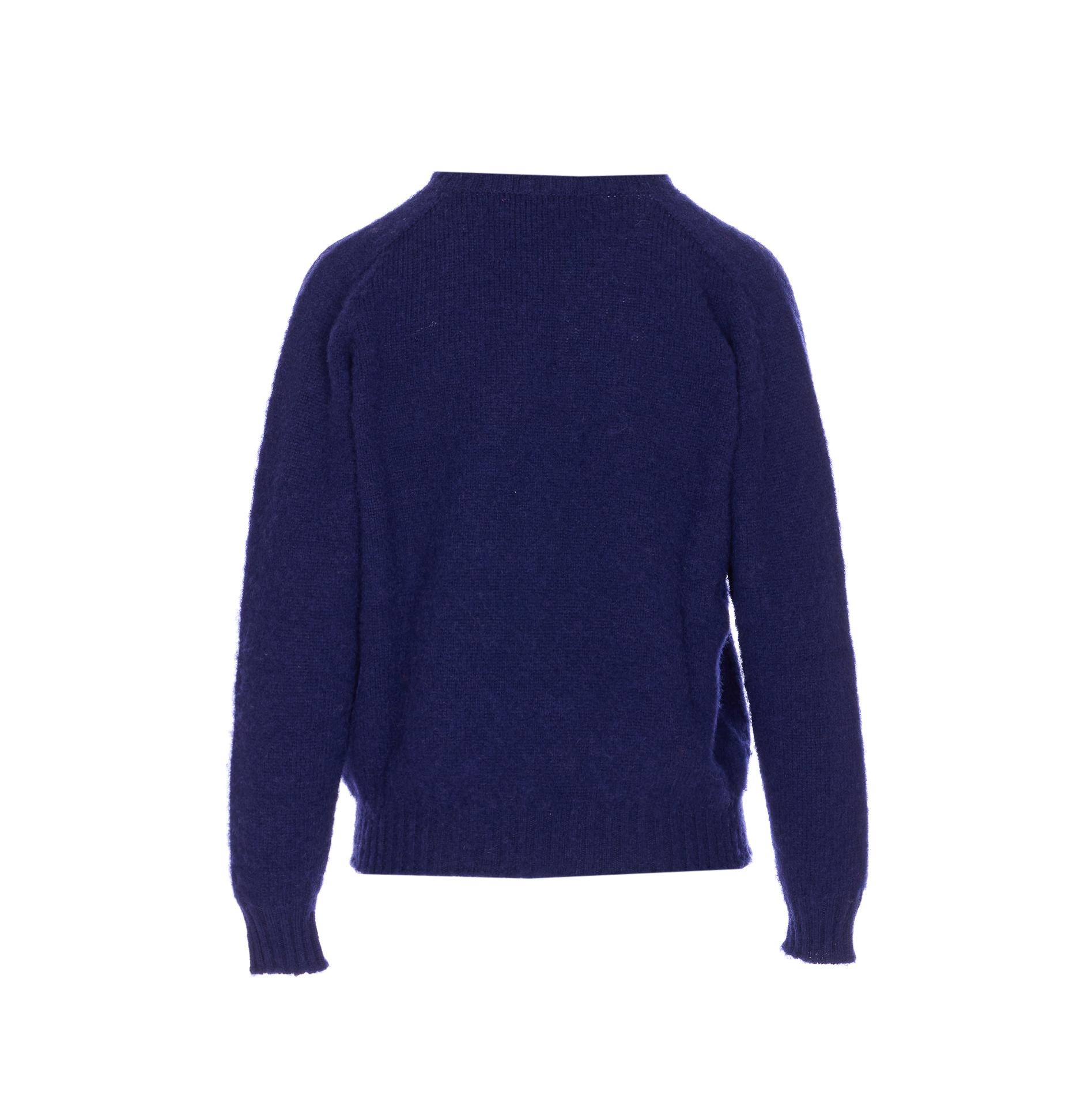 howlin sweaters blue pure wool - women