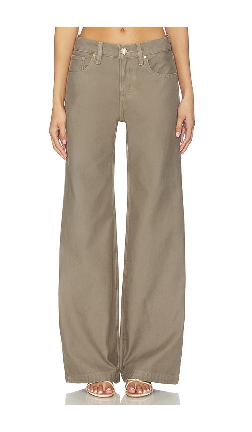 hudson jeans rylee low rise jeans in olive.