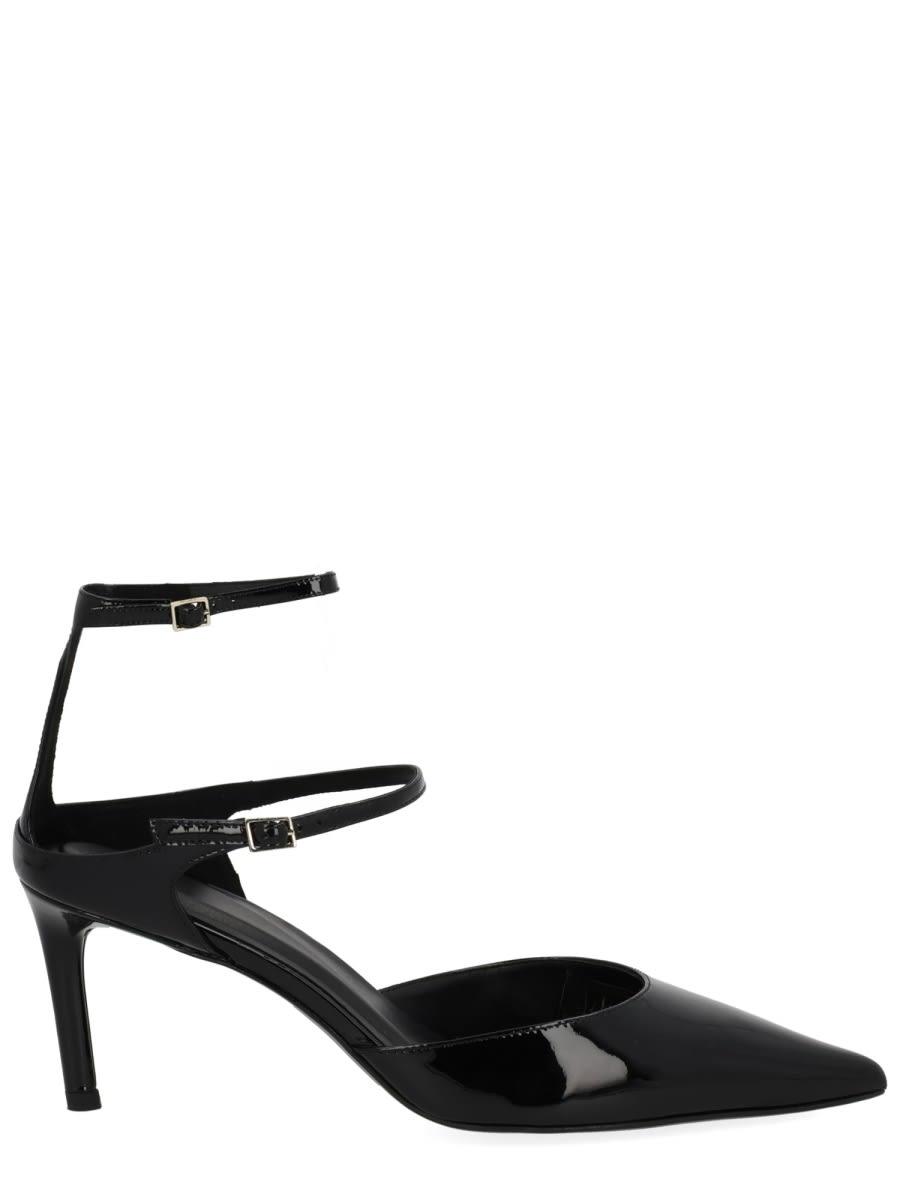 hugo boss leather pumps