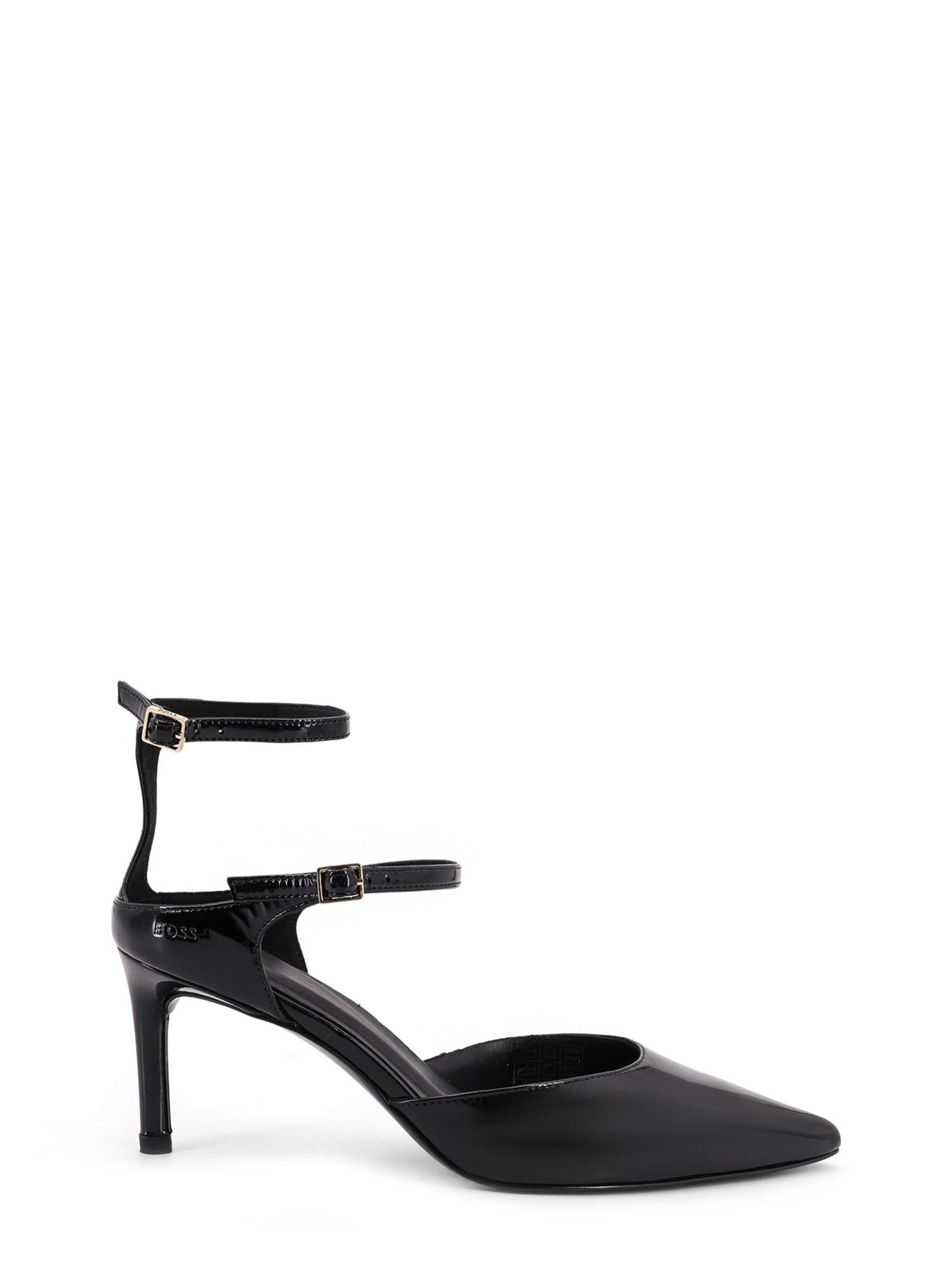 hugo boss patent leather pumps