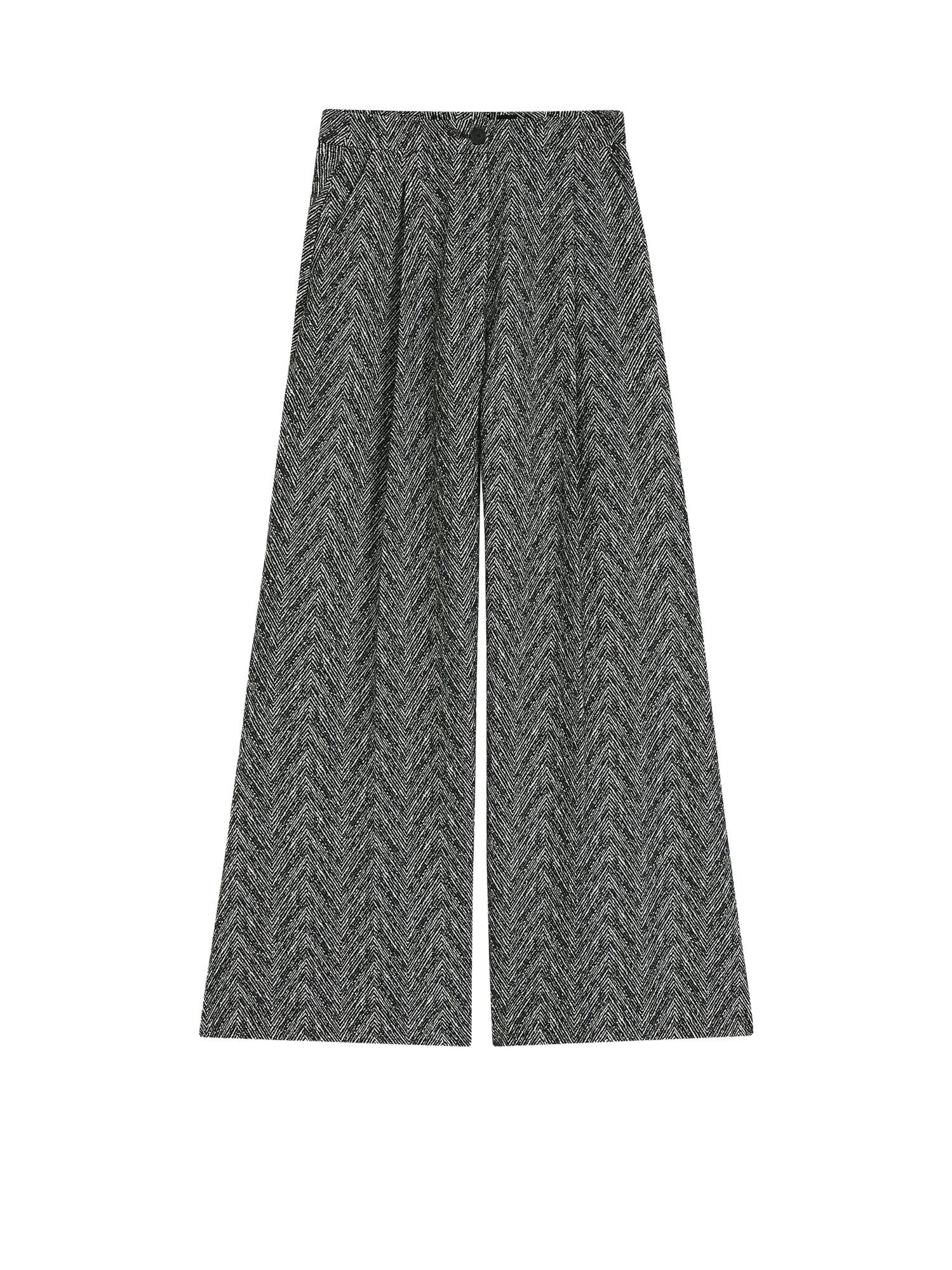 hugo boss tetosa2 herringbone fabric trousers