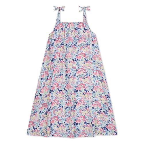 hurley girls' tank top dress, multi